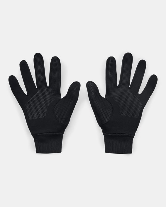 Boys' UA Core Liner Gloves, Black, pdpMainDesktop image number 1